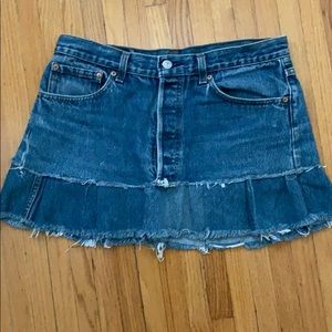 Petros Ruffled Converted Levi’s Mini